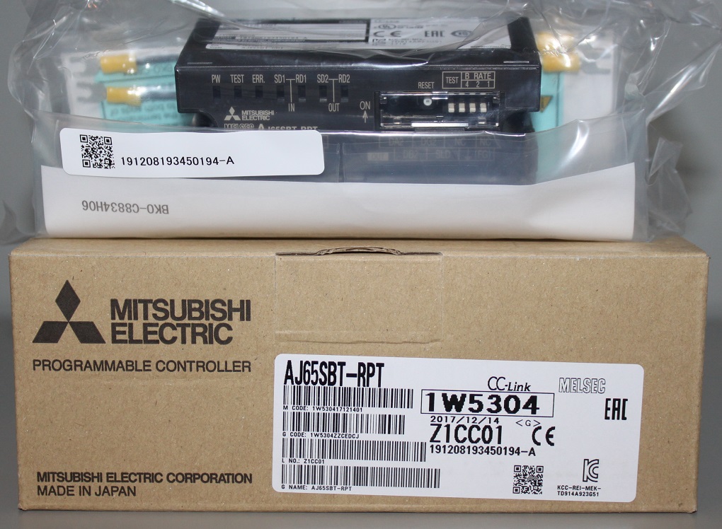 新品 MITSUBISHI/三菱 新品未使用 AJ65SBT-RPT 6ヶ月保証-