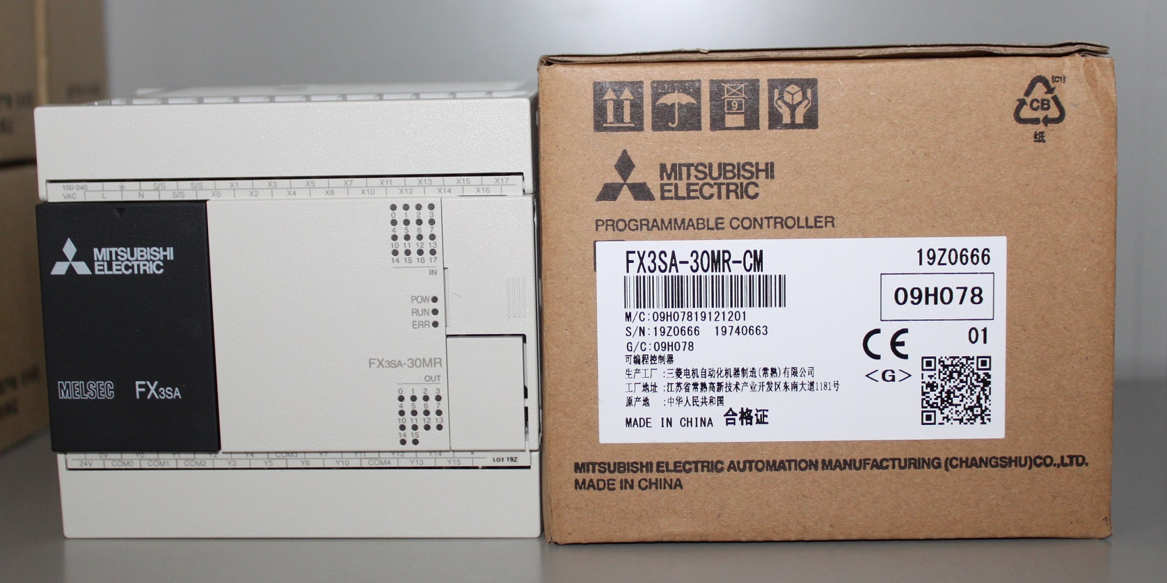 点击查看大图:FX3SA-30MR-CM包装